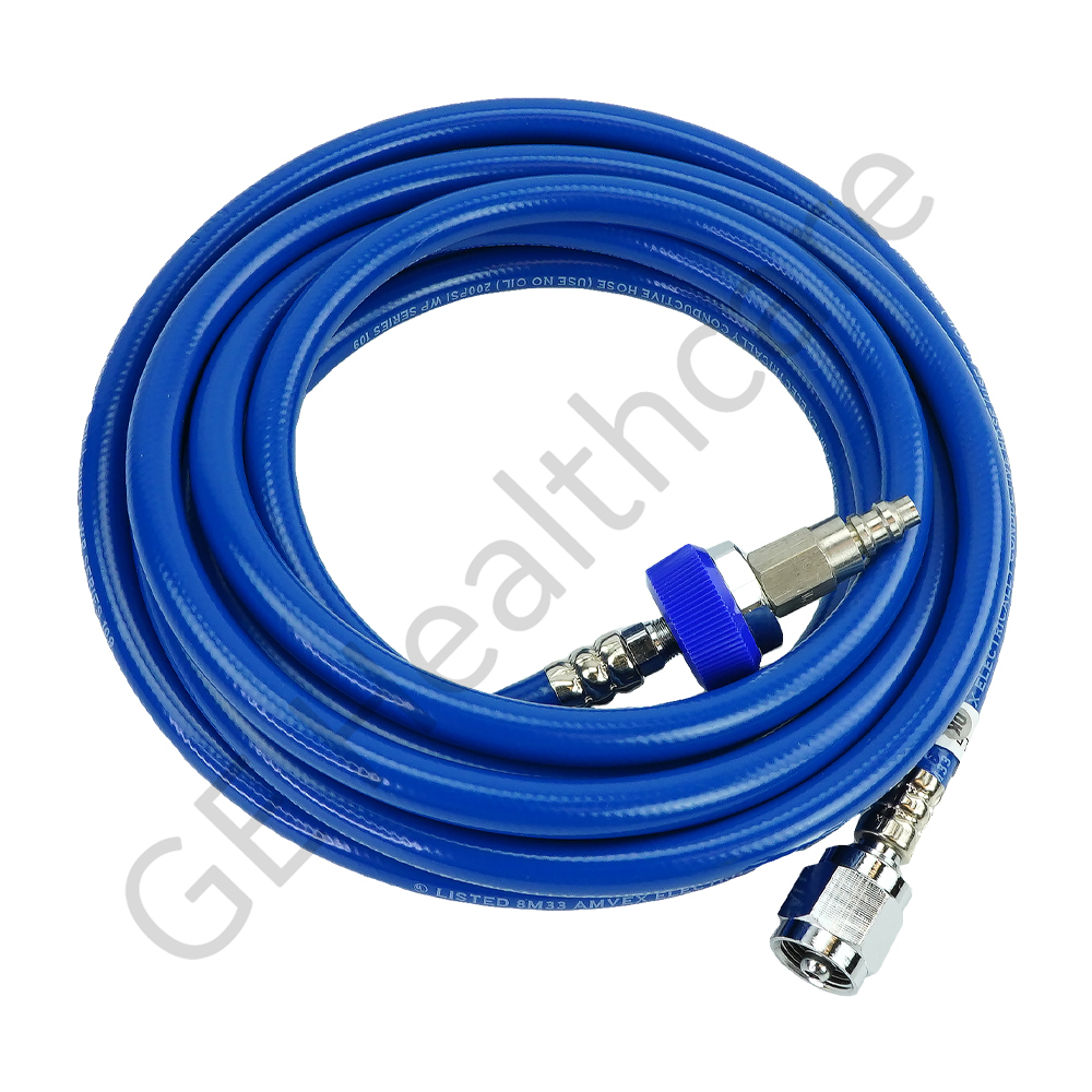 Hose/Assembly N2O Blue 15ft PUR M Hit/DISS N-G BCG