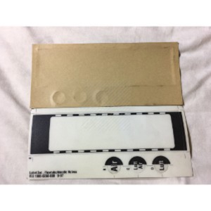 Lbl Set Flat TB Needle Valve ISO Air White/Black Lbl Set Flat TB Needle Valve ISO Air White/Black