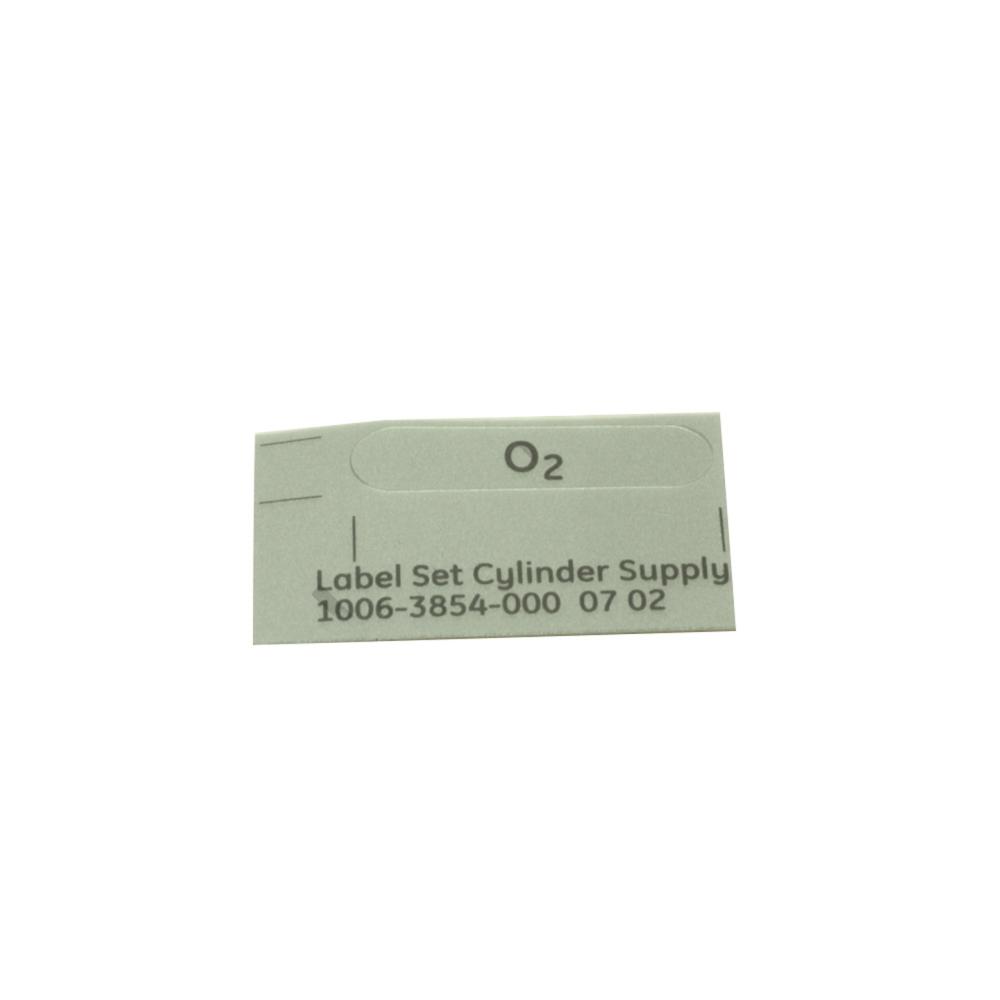 Label Set Cylinder Supply Oxygen Label Set Cylinder Supply Oxygen
