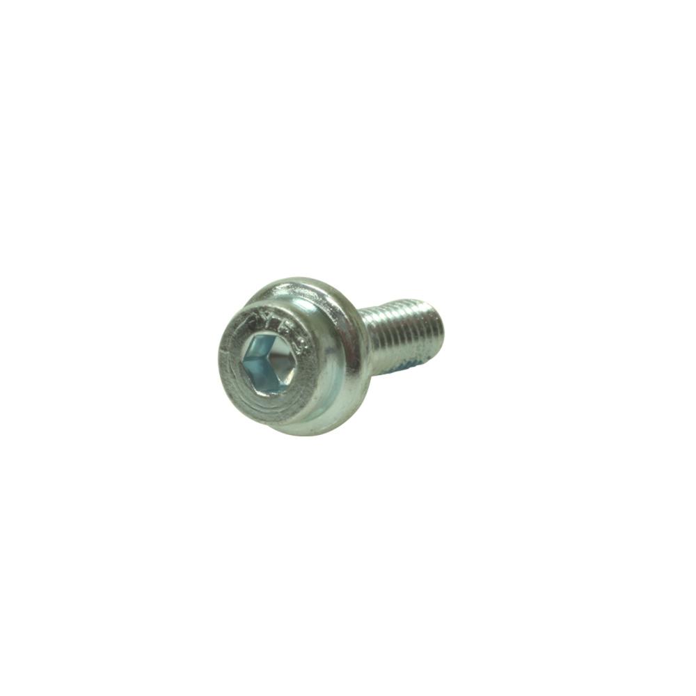 Screw M4-0.7 x 12 Flanged Head Socket Cap Steel, Zinc Plated Screw M4-0.7 x 12 Flanged Head Socket Cap Steel, Zinc Plated
