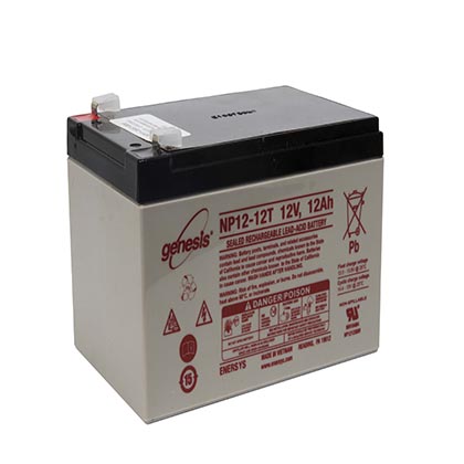 Battery Sealed Lead Acid 12 Volt (12V) 12 Amp-hour (12Ah) 1011-3557-000-S,  Anesthesia Delivery