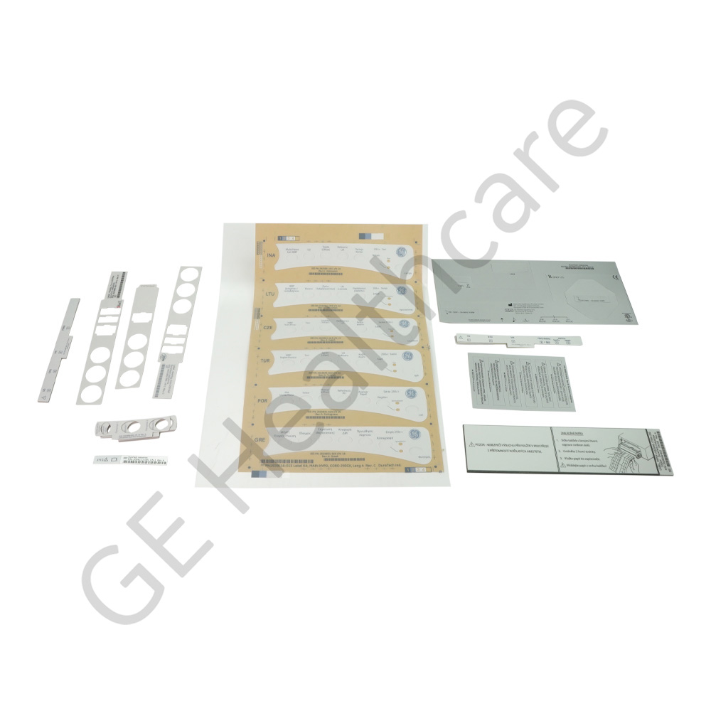Fru Label FRU LABEL KIT CORO 250CX LANG 4, Maternal Infant Care | GE HealthCare ...
