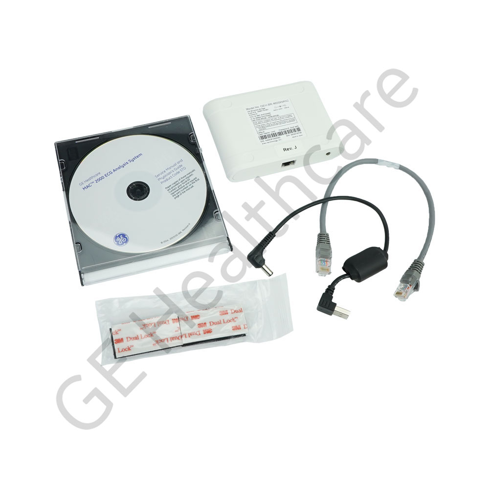 Mac 2000 Embedded Wireless Module MAC 2000 Silax Wireless Bridge Kit For USA and Canada, Diagnostic ECG ...