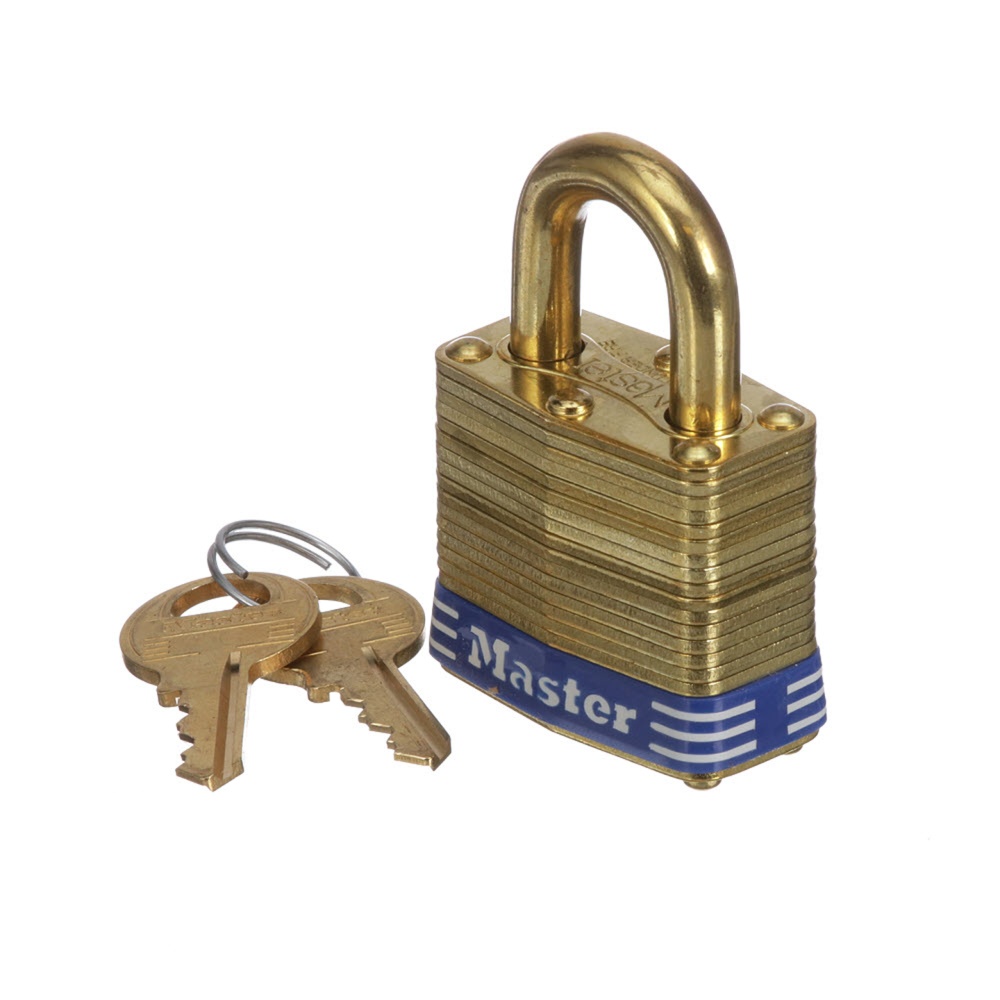 EHS Brass Transition Lock Master Lock 4 KAB 3609 Brass EHS Brass Transition Lock Master Lock 4 KAB 3609 Brass