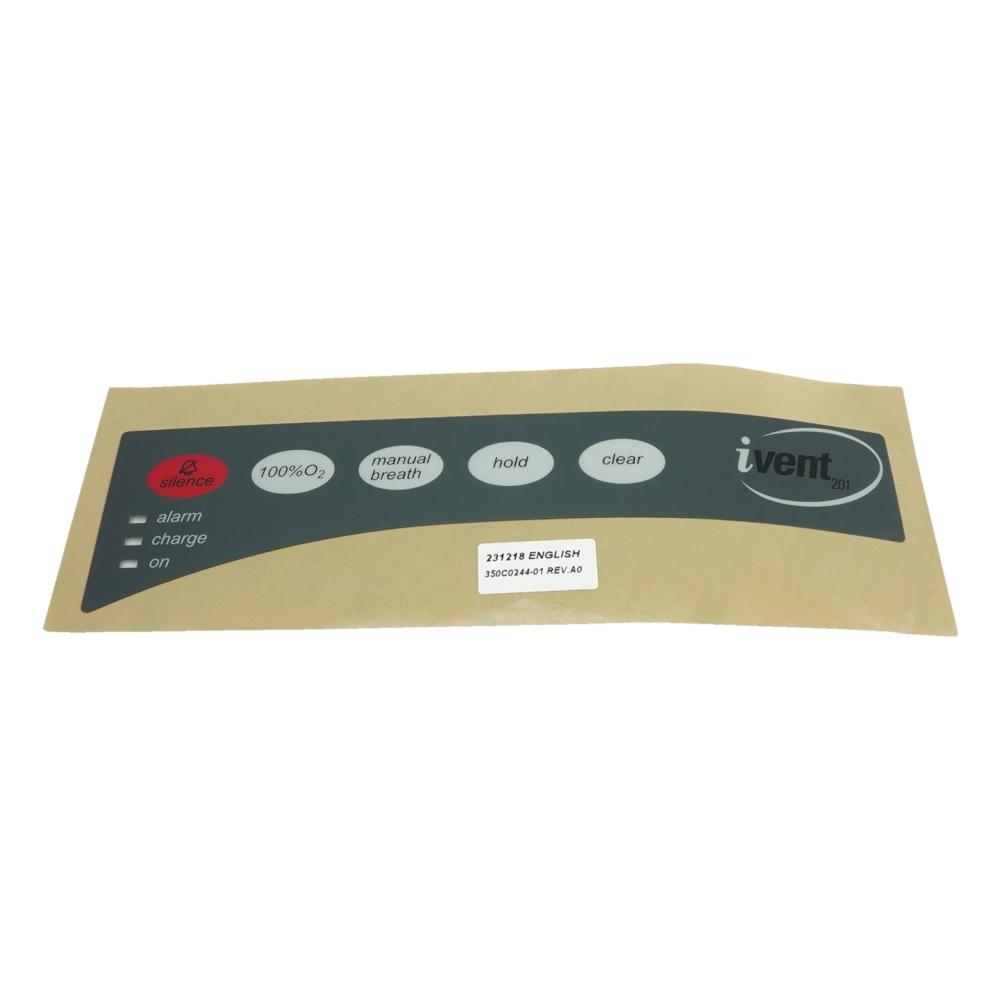 HS Keypad Label for iVent201, English HS Keypad Label for iVent201, English