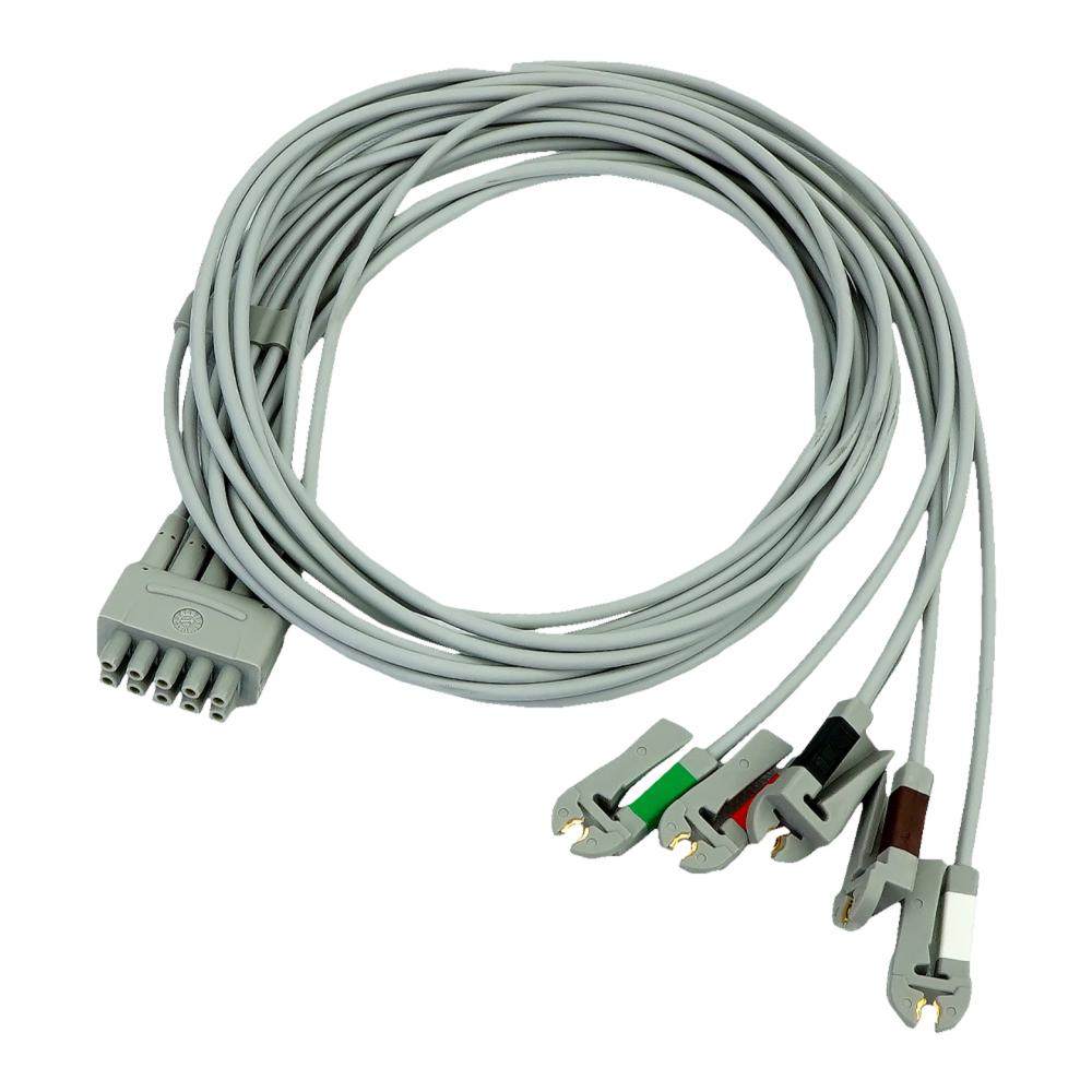 Leadwire Aha 5 Lead Grab Long Molded Leadwire Aha 5 Lead Grab Long Molded