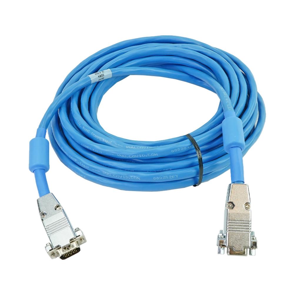 Cable Video Extend DB15M-DB15F (25) 75Ohm HD15F-HD15M 25ft Cable Video Extend DB15M-DB15F (25) 75Ohm HD15F-HD15M 25ft