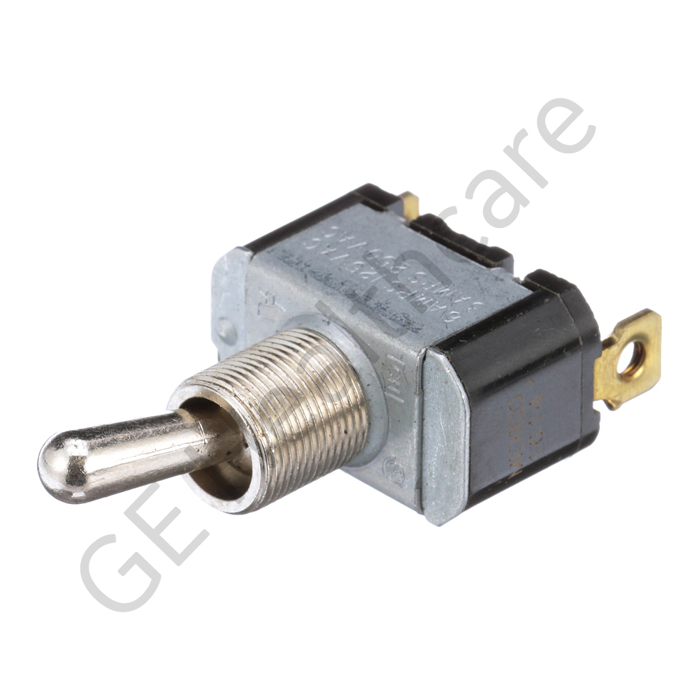 SPDT On-None-On Toggle Switch 0.6A 125VAC 3A 250VAC
