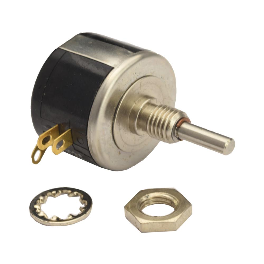 Resistor 5K Ohms 3 % 3-Turn 0.3% Linearity Bushing Mount Resistor 5K Ohms 3 % 3-Turn 0.3% Linearity Bushing Mount