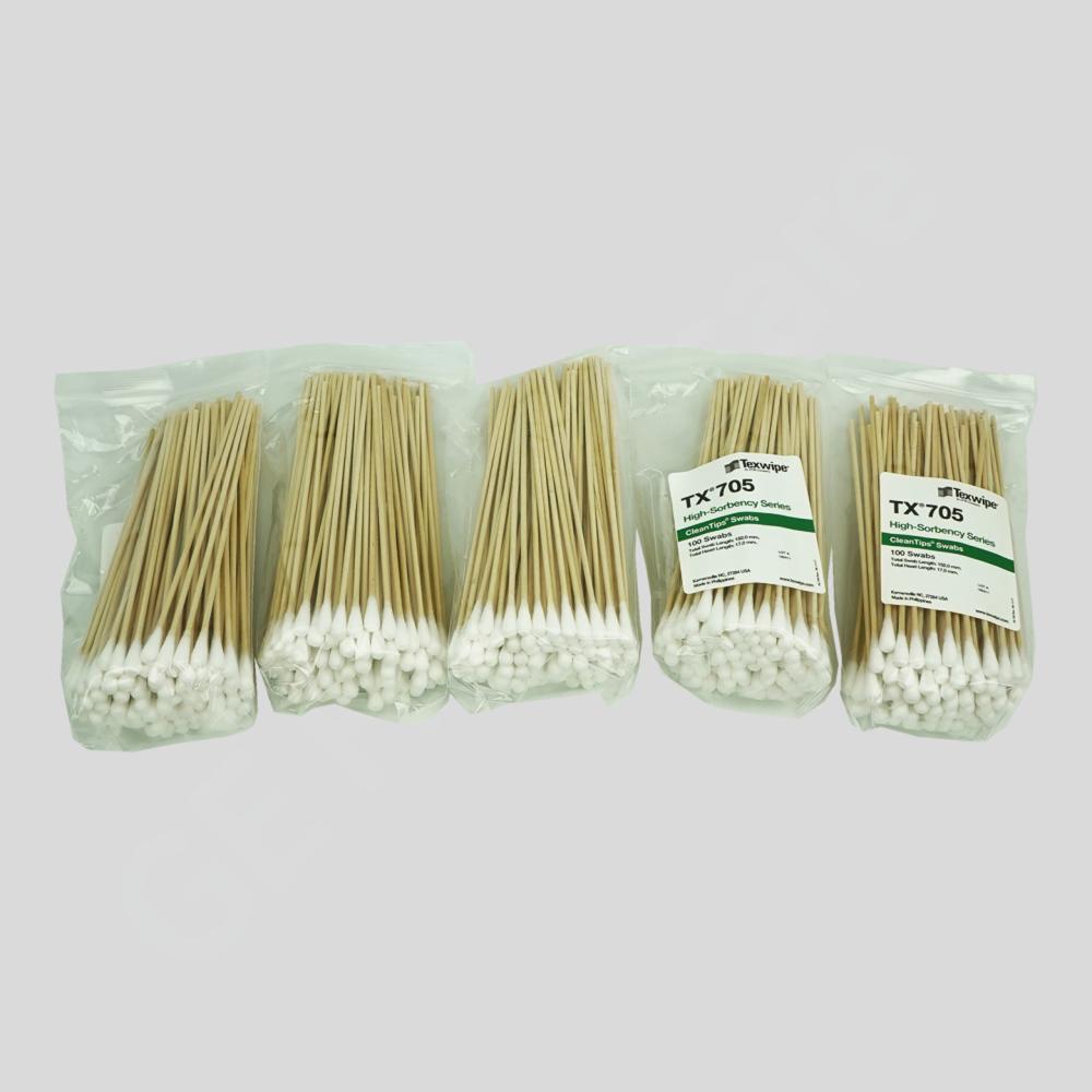 6" Swabs One Case of 5 Bags - 100 Per Bag 6" Swabs One Case of 5 Bags - 100 Per Bag