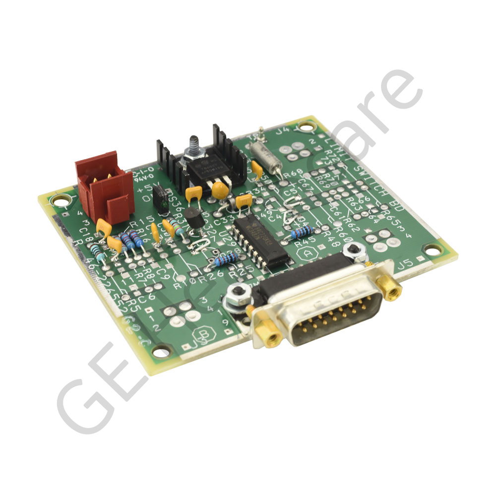 LIMIT SWITCH BOARD, MG3 A1 A1 (ONLY) DEPOPULATED FOR COST REASONS. THIS BOARD IS NOT SUITABLE FOR USE AS A REPLACEMENT FOR G1 BOARDS.