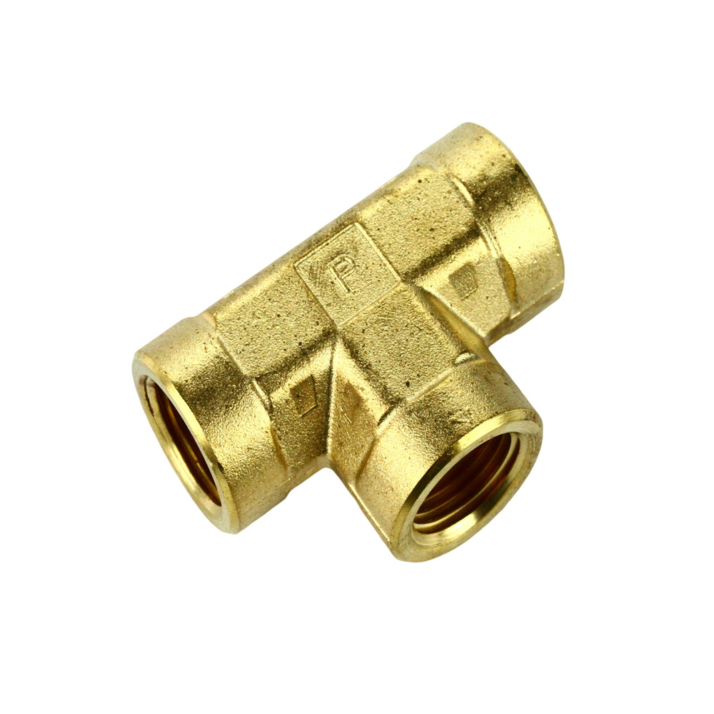.50 NPT BRASS, TEE .50 NPT BRASS, TEE