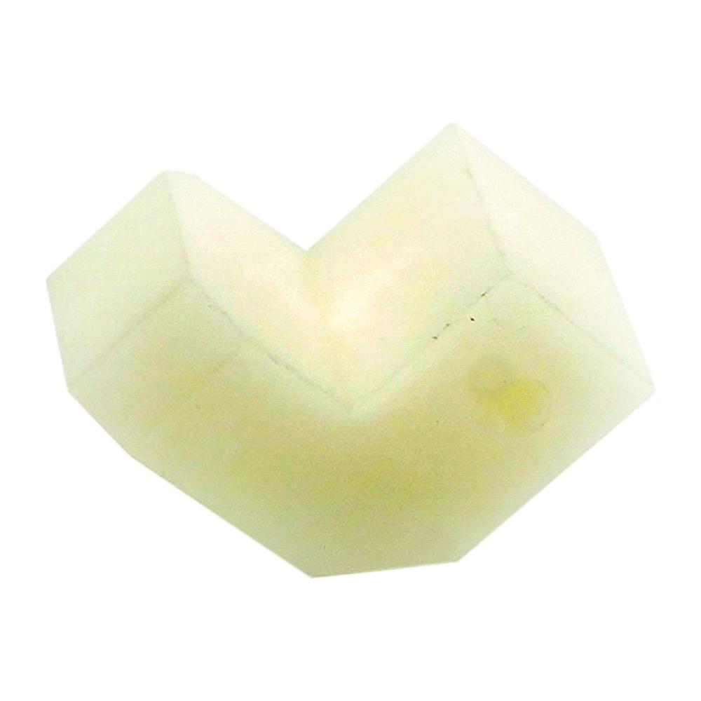 MOUNTING FINGER, MOLDED WHITE ACETAL MOUNTING FINGER, MOLDED WHITE ACETAL