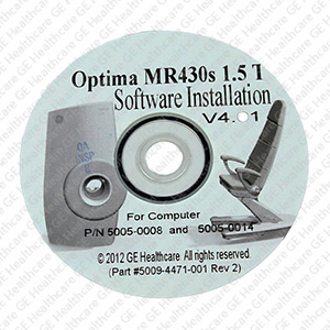 Optima MR430s Software DVD - 4.01 - Copy 5009-4471-001