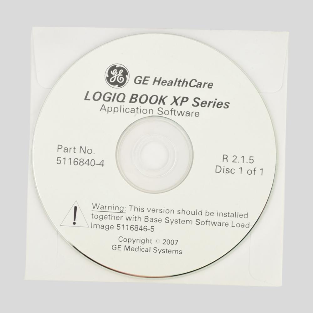 LOGIQ Book XP Application software CD (R2.1.5) LOGIQ Book XP Application software CD (R2.1.5)