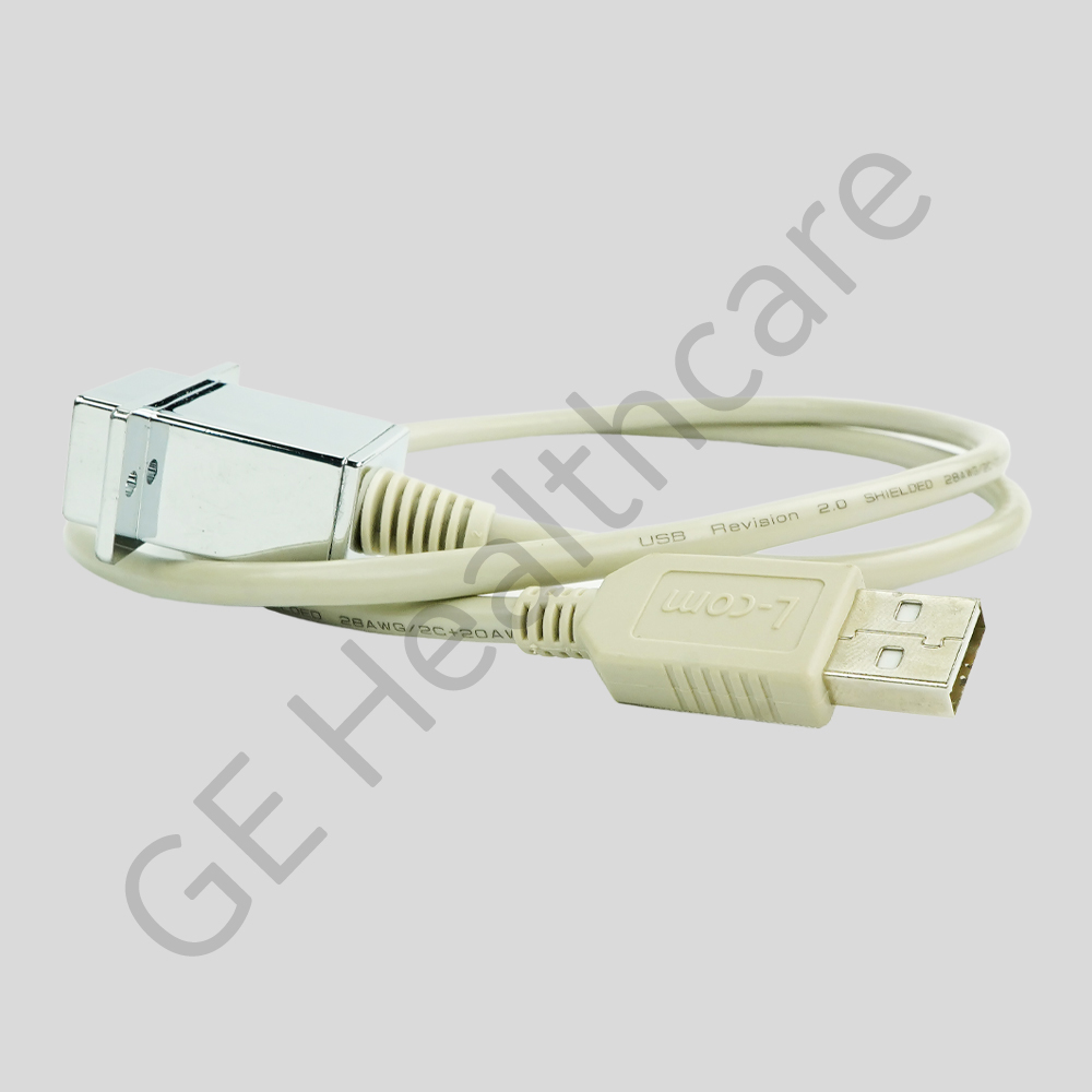Cable, USB Bulkhead, USB-Af to USB-Am x 3ft Lg