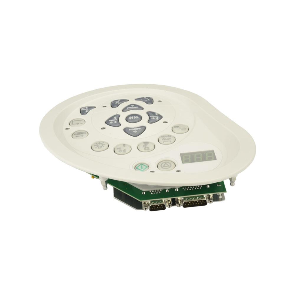 Right CT Control Panel - White N9 Bezel with Green LEDs Right CT Control Panel - White N9 Bezel with Green LEDs