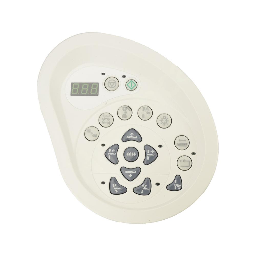 Right CT Control Panel - White N9 Bezel with Green LEDs Right CT Control Panel - White N9 Bezel with Green LEDs