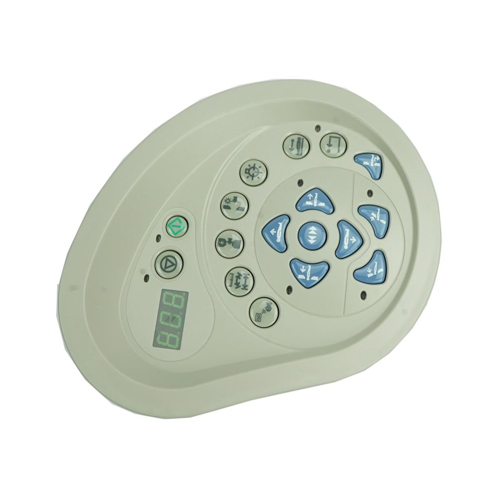 Right CT Control Panel - Mist Gray Bezel with Green LED's Right CT Control Panel - Mist Gray Bezel with Green LED's