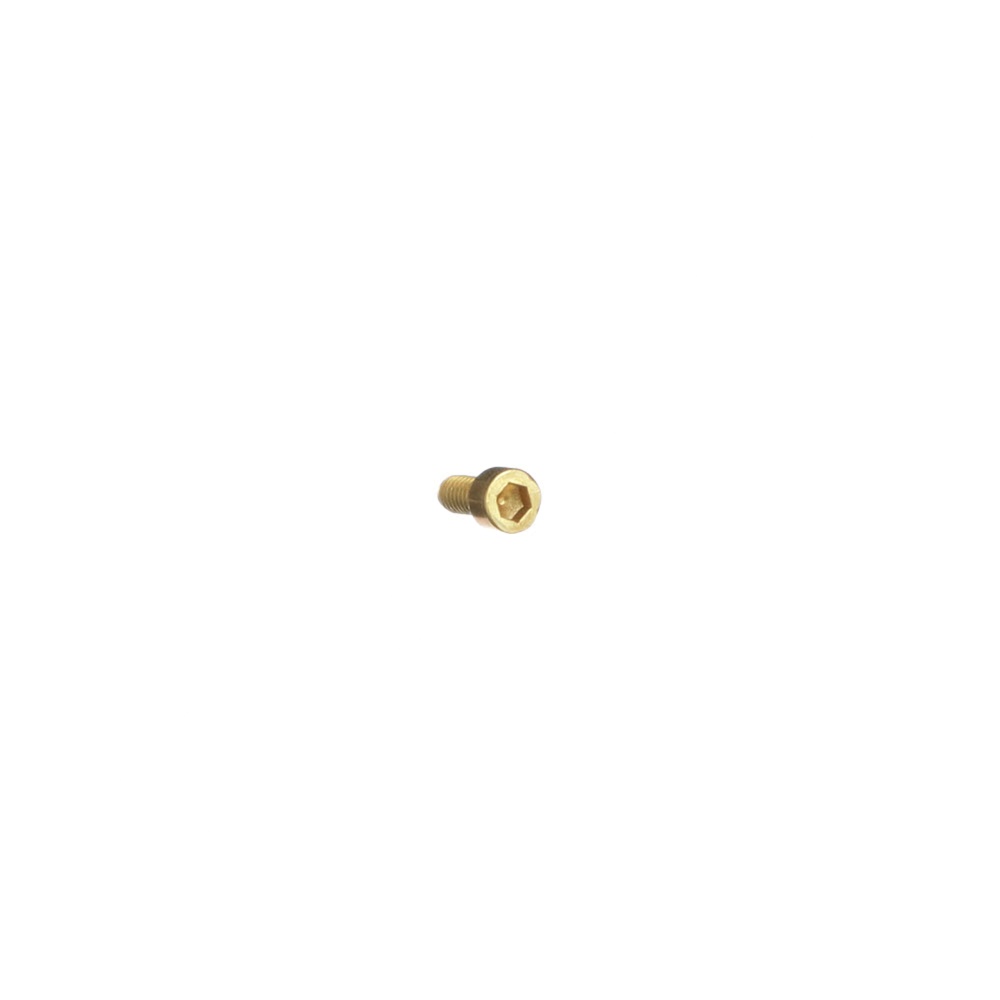 Hexagonal Socket Head Screw in 8-32 x 3 By 8 Brass Hexagonal Socket Head Screw in 8-32 x 3 By 8 Brass