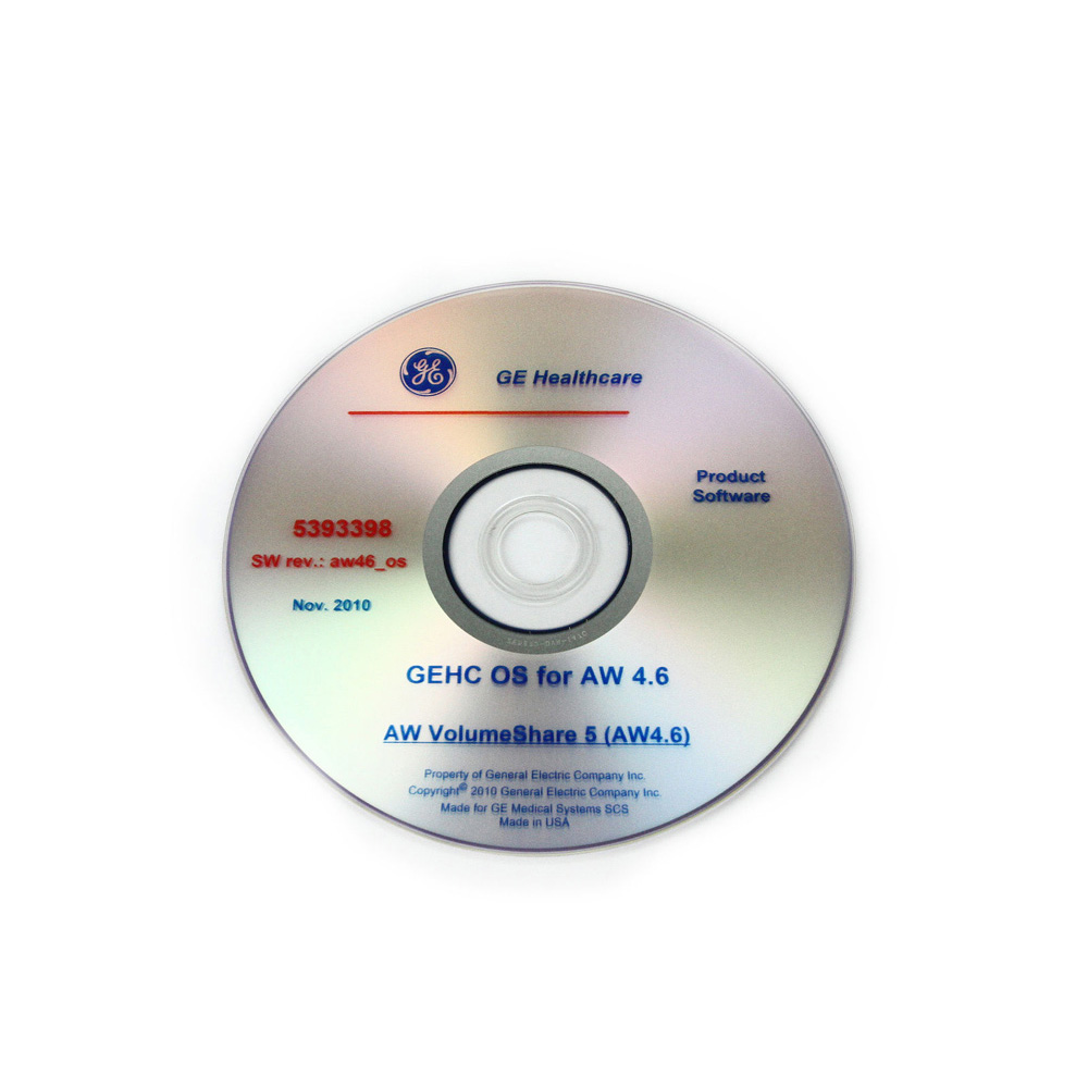 GE HealthCare OS for AW 4.6 DVD 5393398 GE HealthCare OS for AW 4.6 DVD 5393398