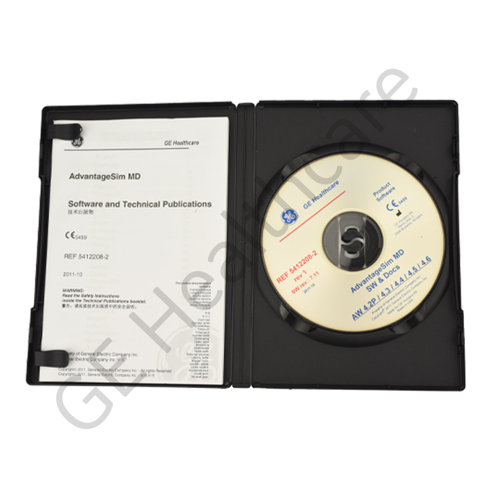 Advantage SIM MD Software and Documents CD
