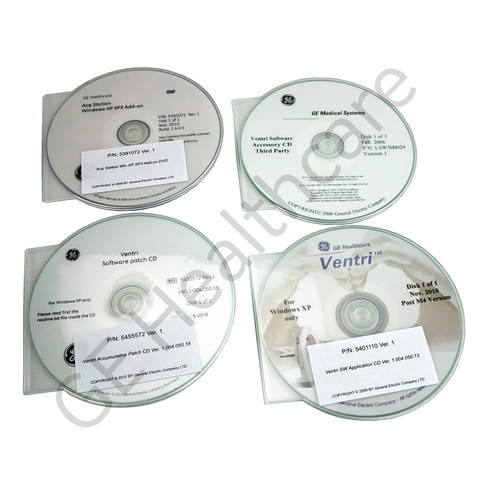 Ventri Software and E-Manual Package for Part