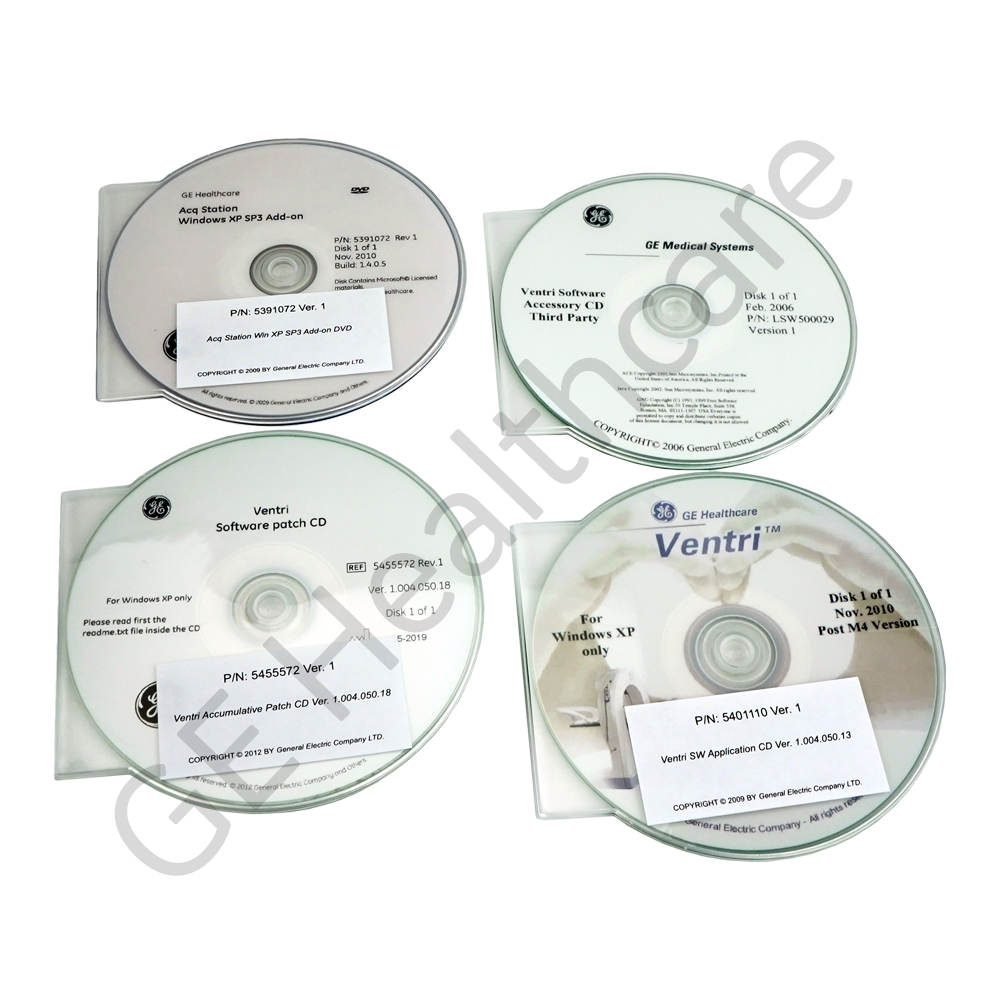 Ventri Software and E-Manual Package for Part