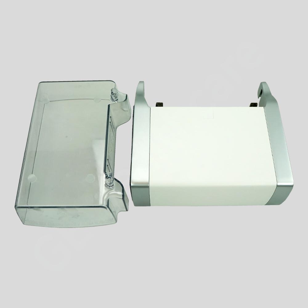 Printer shelf with drawer and on shelf basket Printer shelf with drawer and on shelf basket