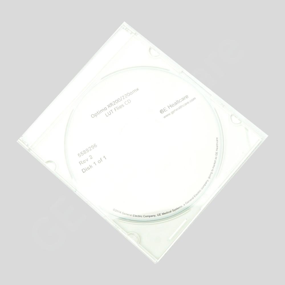 CD or DVD Containing the LUTs for the Optima CD or DVD Containing the LUTs for the Optima