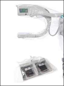 OEC Elite MiniView pack includes C-arm drape and footswitch cover Sterile Item Cannot Be Returned