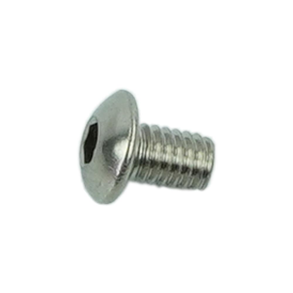 Screw, M4 X 6 Button Head Stainless Steel Screw, M4 X 6 Button Head Stainless Steel