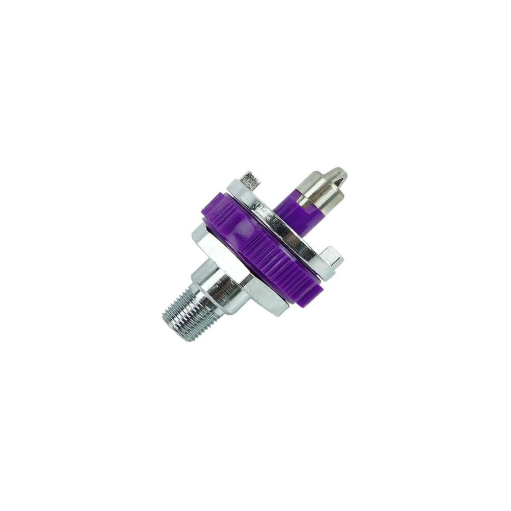 Diameter Evacuation Violet 1/8 NPTM Assembly Diameter Evacuation Violet 1/8 NPTM Assembly