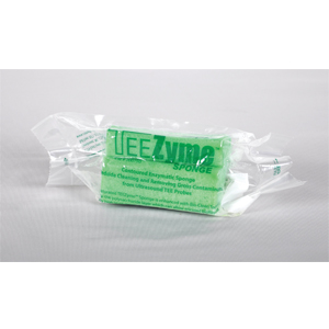 TD 100® TEEZyme® Precleaning Sponge for TEE probes, Box of 100 Sponges