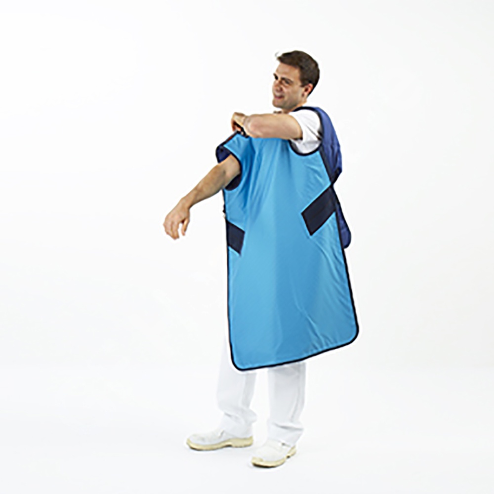 MAVIG Front Apron, model RA660 Comfort, lead eq 0.5-0.25 mm, size large, color Ocean MAVIG Front Apron, model RA660 Comfort, lead eq 0.5-0.25 mm, size large, color Ocean