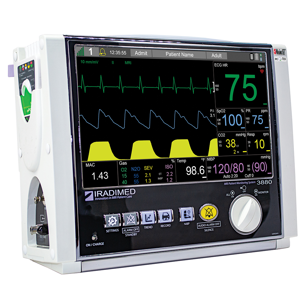 IRadimed 3880Q Standard MRI Patient Monitor, training included, one-year warranty