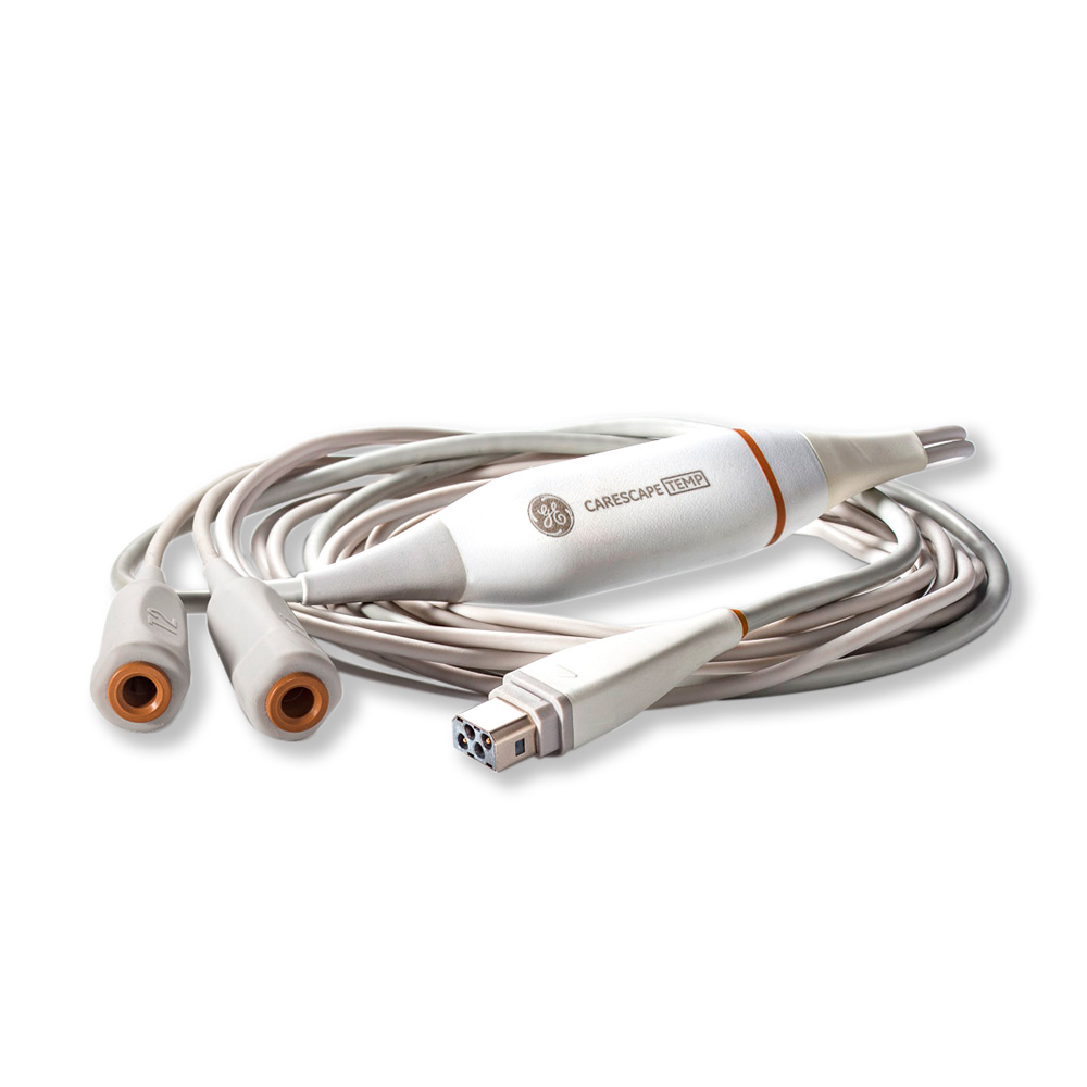 CARESCAPE™ ONE Temperature Parameter, Reusable Probes, Dual, Patient ...