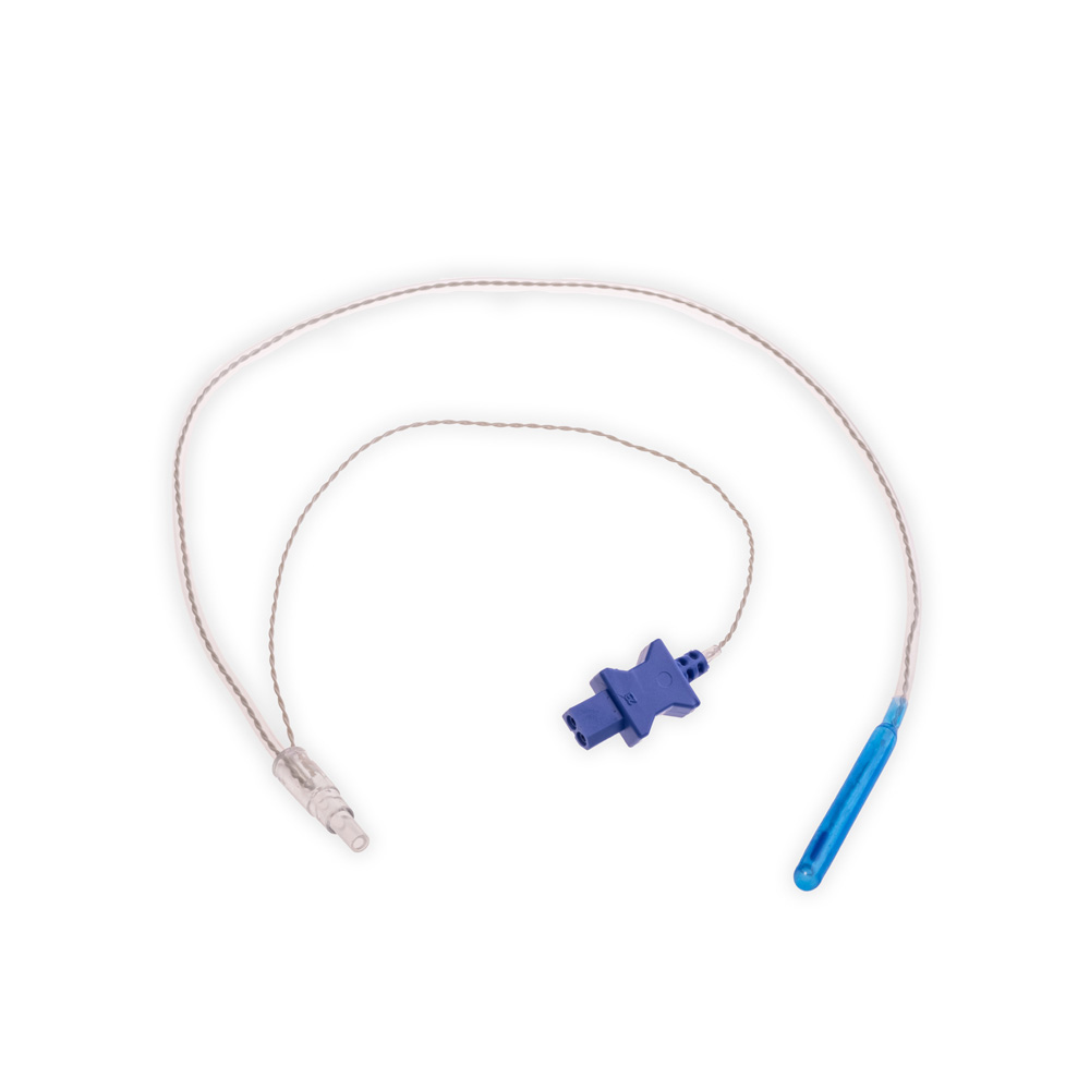 Disposable Esophageal Stethoscope with Temp Probe, 9 FR, 400 Series,  50/pack, Patient Monitoring