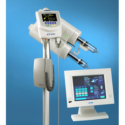 ACIST EmpowerCTA Dual Head CT Injector with EDA - Pedestal Mount