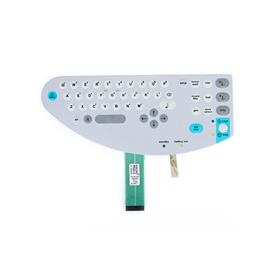 New For GE MAC1200 MAC1200ST ECG Machine Membrane Keypad Keyboard Film 